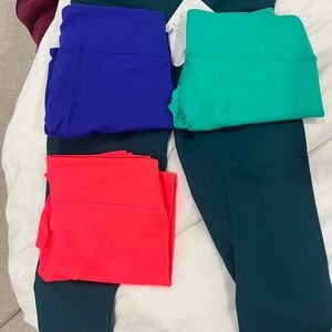 Set of 5 fabletics salar capri leggings small
